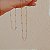 Colar longo cristais ouro semijoia XL 1539 - Imagem 5