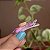 Presilha bico de pato infantil borboleta transparente com donut - Imagem 2