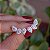 Brinco ear cuff gotas zircônia ródio semijoia E9737 - Imagem 3