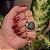Pulseira corrente coração zircônia verde ouro semijoia PU 783 - Imagem 3