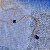 Colar gravatinha zircônia gota azul marinho ouro semijoia - Imagem 1