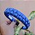 Tiara cetim entrelaçado azul - Imagem 2