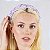 Tiara vichy trançado lilás - Imagem 2