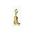 Pingente bota ouro semijoia - Imagem 1