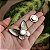 Broche magnético borboleta esmaltada - Imagem 4