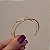 Bracelete pedra natural quartzo rosa ouro semijoia - Imagem 7