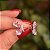 Brinco borboleta zircônia cristal rosa ródio semijoia E211013 - Imagem 3