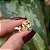 Broche pin passarinho zircônia ouro semijoia - Imagem 3