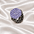 Anel Ajustável Leticia Sarabia com Cristais Lavanda Tanzanite - Imagem 1