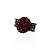 Anel ajustável Leticia Sarabia redondo cristal vermelho siam - Imagem 3