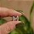 Brinco argolinha segundo furo ródio semijoia 19k14029 - Imagem 1