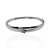 Bracelete laço zircônia ródio semijoia SZ-220425 - Imagem 1