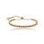 Pulseira gravatinha cristal ouro semijoia SL-33 - Imagem 1