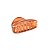 Piranha de cabelo francesa Finestra marrom listrado F2808BSH - Imagem 3