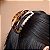 Piranha de cabelo francesa Finestra vazada animal print F22942TK - Imagem 4