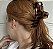 Piranha de cabelo francesa Finestra animal print N428TK - Imagem 2