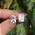 Brinco retangular cristal ródio semijoia BA 5065 - Imagem 1