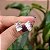 Brinco Nino Bran zircônias baguetes cristais ródio semijoia - Imagem 1