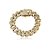 Pulseira corrente zircônia ouro semijoia HY 163 - Imagem 1