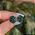 Brinco ponteira Leticia Sarabia cristal verde emerald 4479 - Imagem 1