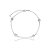Pulseira corrente zircônia prata 925 5054005 - Imagem 1