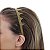 Tiara Bianca acrílico glitter dourado 20 156 - Imagem 2