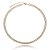 Colar curto zircônia baguete ouro semijoia XL-210909 - Imagem 1