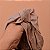 Touca turbante tecido bege - Imagem 2