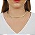 Colar aro choker metal ouro semijoia 7299 - Imagem 2