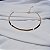Colar aro choker metal ouro semijoia 7299 - Imagem 5