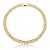 Colar choker corrente ouro semijoia CZ21109AU - Imagem 1