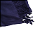 Pashimina azul escuro liso - Imagem 4