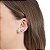 Brinco ear cuff pérola ouro semijoia - Imagem 2
