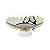Piranha de cabelo acetato branco borboleta bicolor - Imagem 6