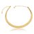 Colar choker aro ouro semijoia CZ20975AU - Imagem 1