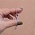 Pulseira gravatinha zircônia ródio semijoia PU 884 - Imagem 4