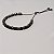 Pulseira Gravatinha Zircônia Black Ródio Negro Semijoia - Imagem 12