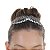 Tiara coroa noiva zircônia prateado 4698204 - Imagem 6