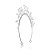 Tiara metal pérolas prateado 2788304 - Imagem 1
