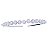 Tiara metal pérolas cristais prateado TR450 - Imagem 1