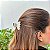 Piranha de cabelo Bianca acrílico branco com preto 05 067 - Imagem 2