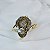 Bracelete Claudia Arbex cristais fumê ouro vintage - Imagem 3