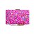 Clutch retangular pedrarias pink RY2206 - Imagem 2