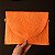 Bolsa carteira palha laranja - Imagem 3