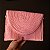 Bolsa carteira palha rosa - Imagem 1