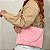 Bolsa carteira palha rosa - Imagem 4