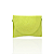 Bolsa carteira palha verde limão claro - Imagem 1