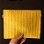 Bolsa carteira palha amarela - Imagem 2