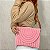 Bolsa carteira palha rosa - Imagem 4
