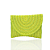 Bolsa carteira palha verde limão - Imagem 1